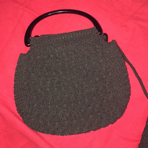 Mini black bag with coin purse - Picture 5 of 8